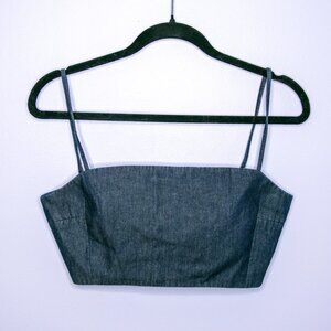 Kate Spade Saturday Denim Crop Top